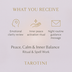 Peace, Calm & Inner Balance Ritual
