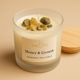 Money & Growth — The Abundance Path Candle