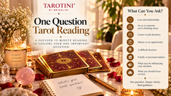 Online one question tarot reading session with TAROTINI