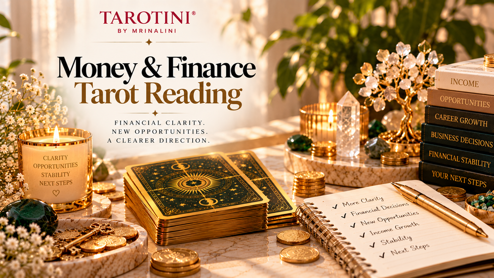 Money & Finance Tarot Reading by TAROTINI - clarity on financial decisions