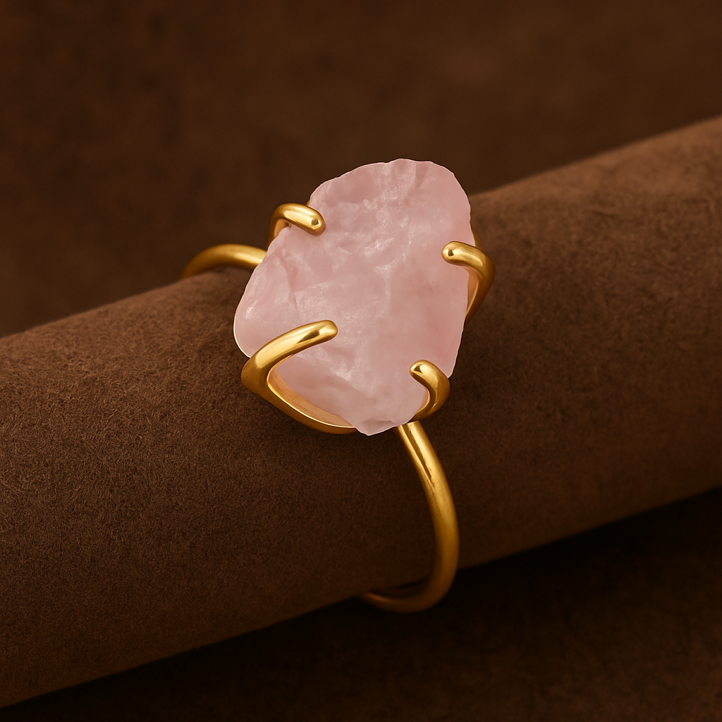 Love & Emotional Softness — The Heart Blossom Ring
