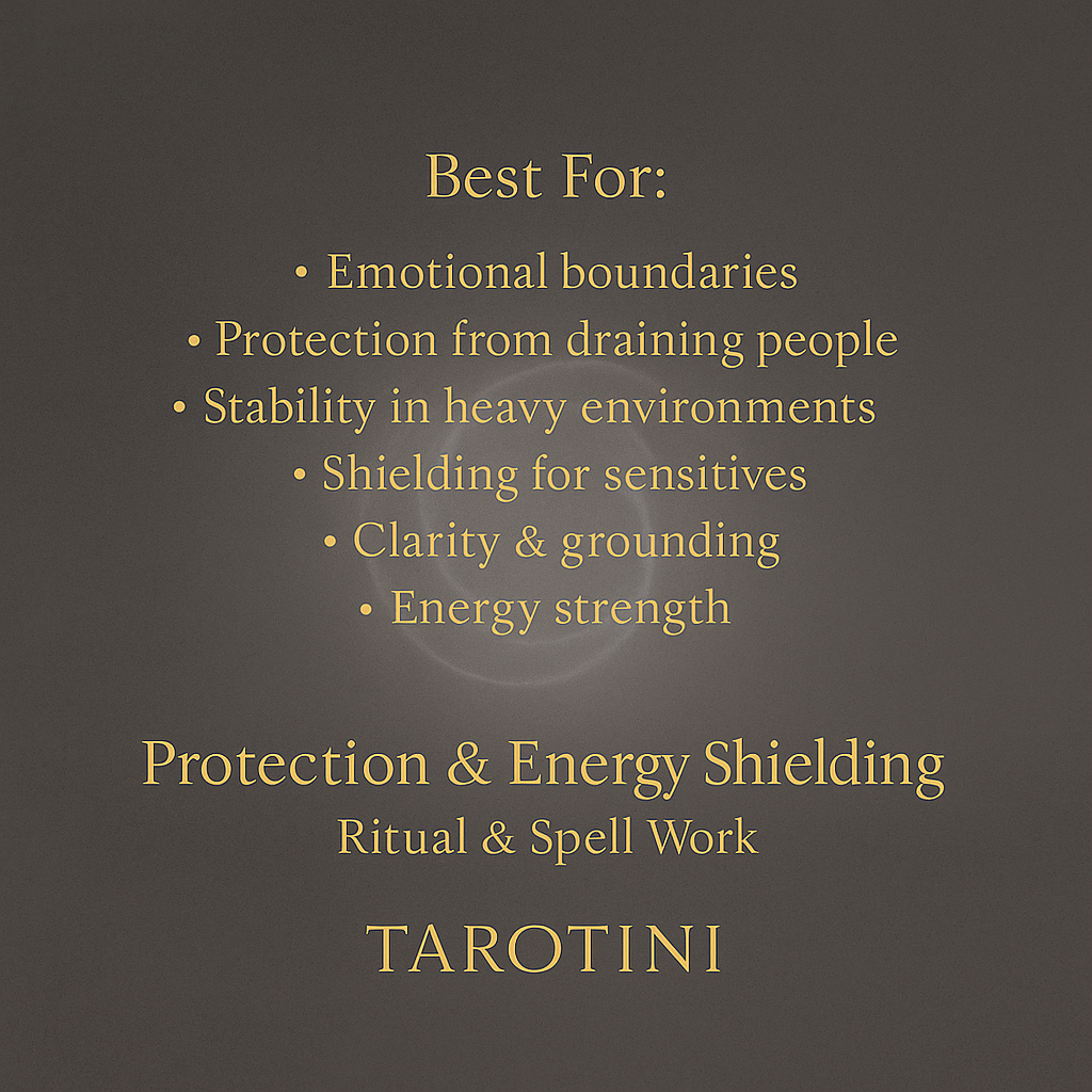 Protection & Energy Shielding Ritual
