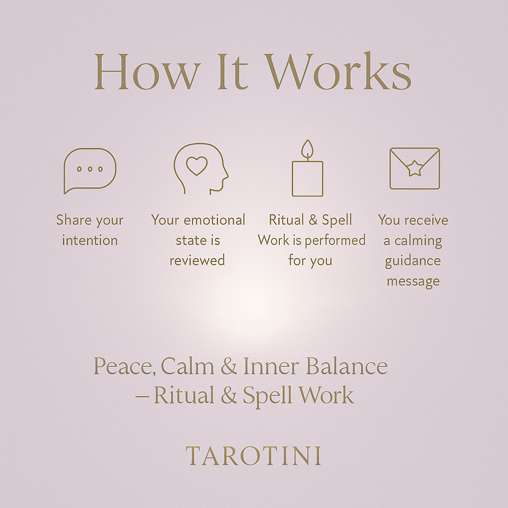 Peace, Calm & Inner Balance Ritual