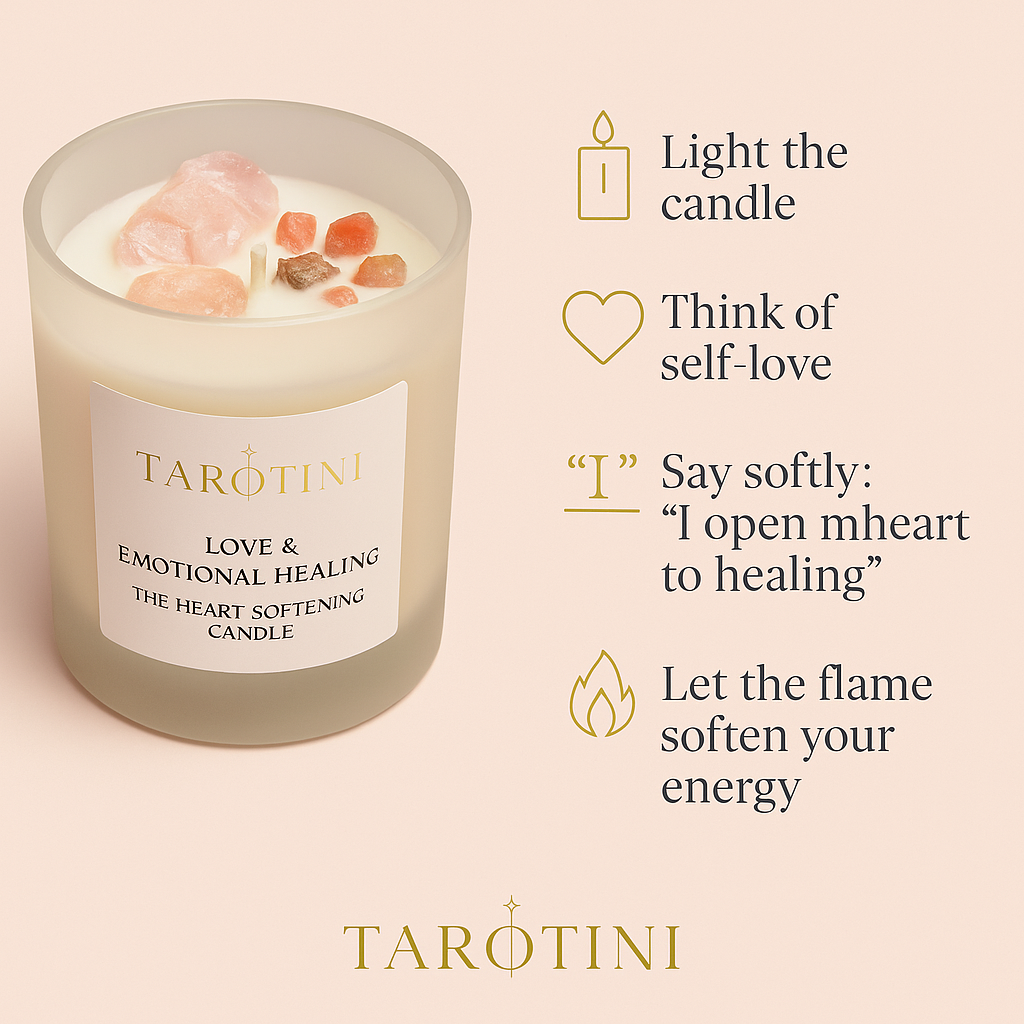 Love & Emotional Healing — The Heart Softening Candle