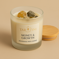 Money & Growth — The Abundance Path Candle