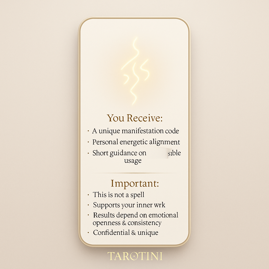 Personalized Manifestation Code — The Private Alignment Sequence