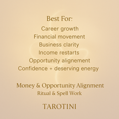 Money & Opportunity Alignment Ritual
