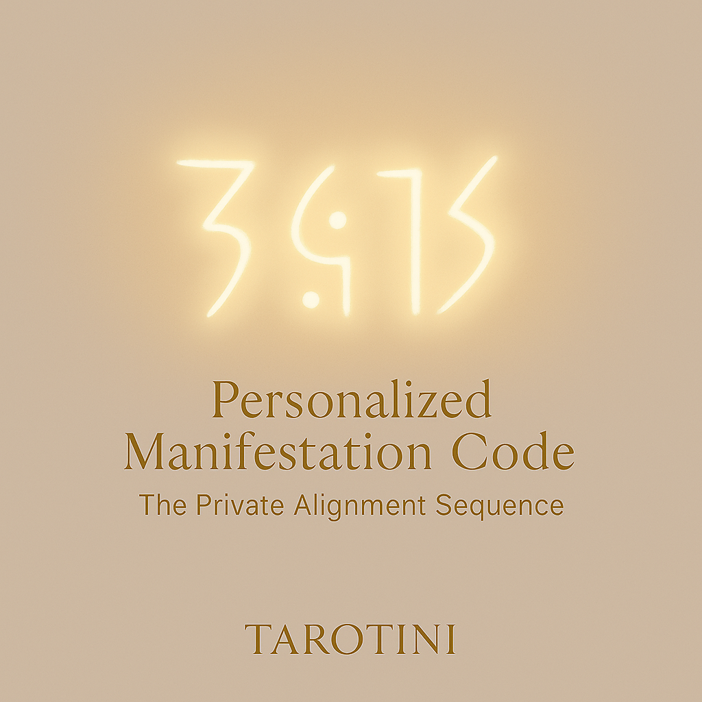 Personalized Manifestation Code — The Private Alignment Sequence