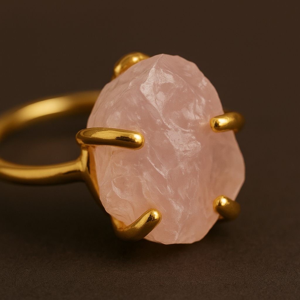Love & Emotional Softness — The Heart Blossom Ring
