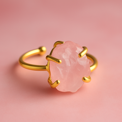 Love & Emotional Softness — The Heart Blossom Ring