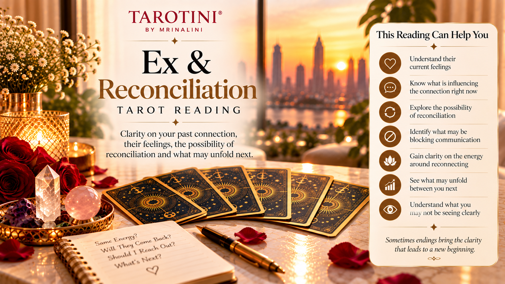 Ex & Reconciliation Tarot Reading