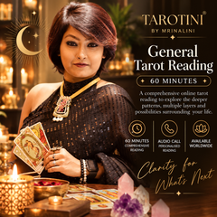 General Tarot Reading 60 minutes by TAROTINI - comprehensive insight into your life and patterns