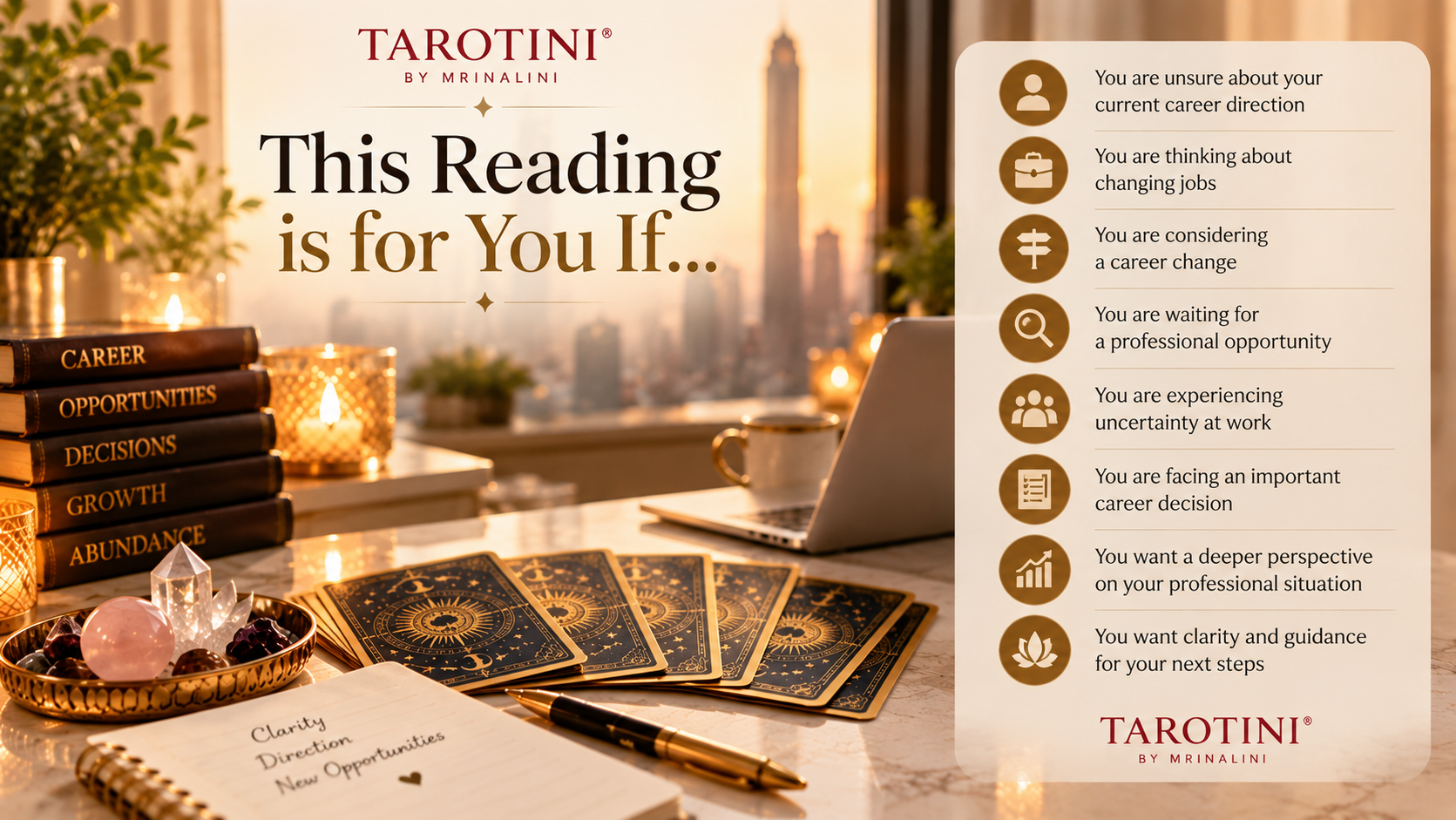 Career & Job Clarity Tarot Reading