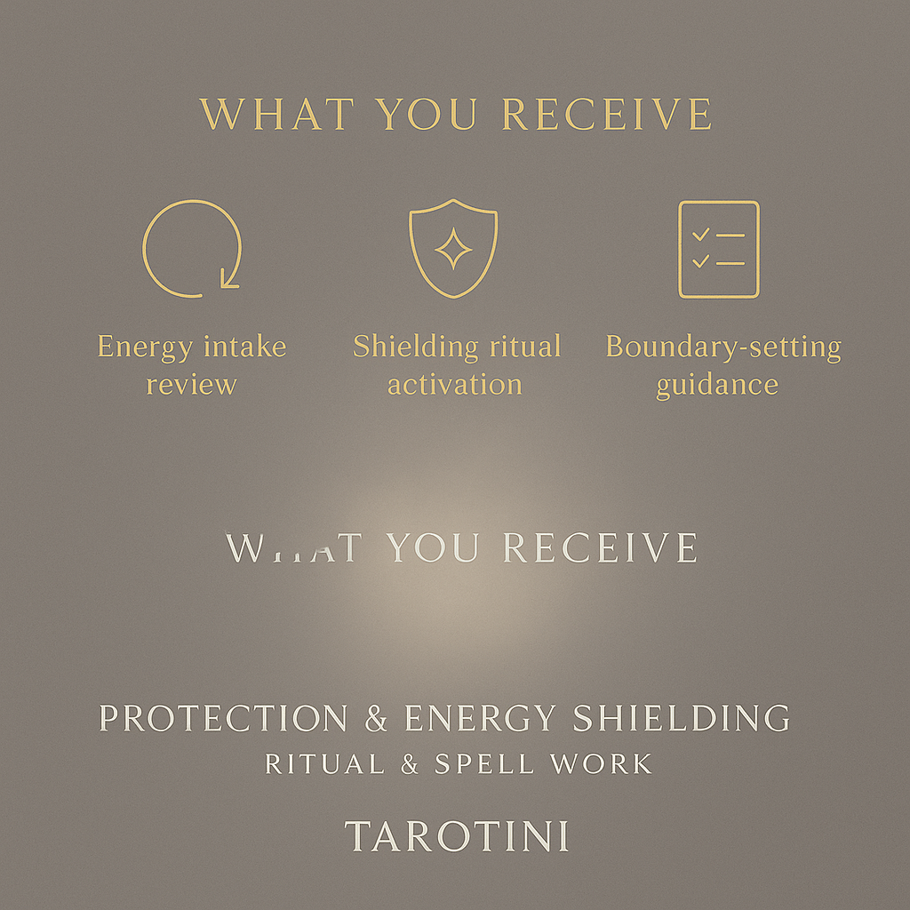 Protection & Energy Shielding Ritual