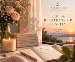 Love clarity tarot reading by TAROTINI — understand, heal and move forward in your relationships