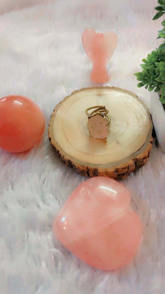 Rose Quartz Ring