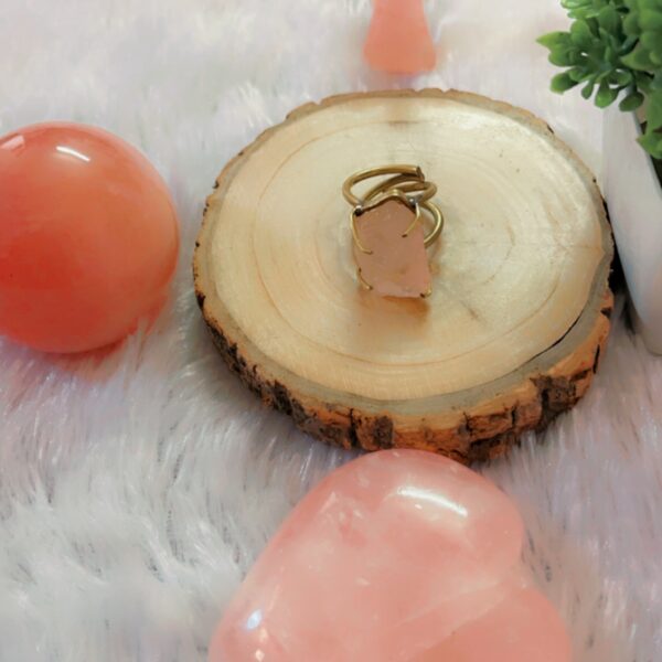 Rose Quartz Ring